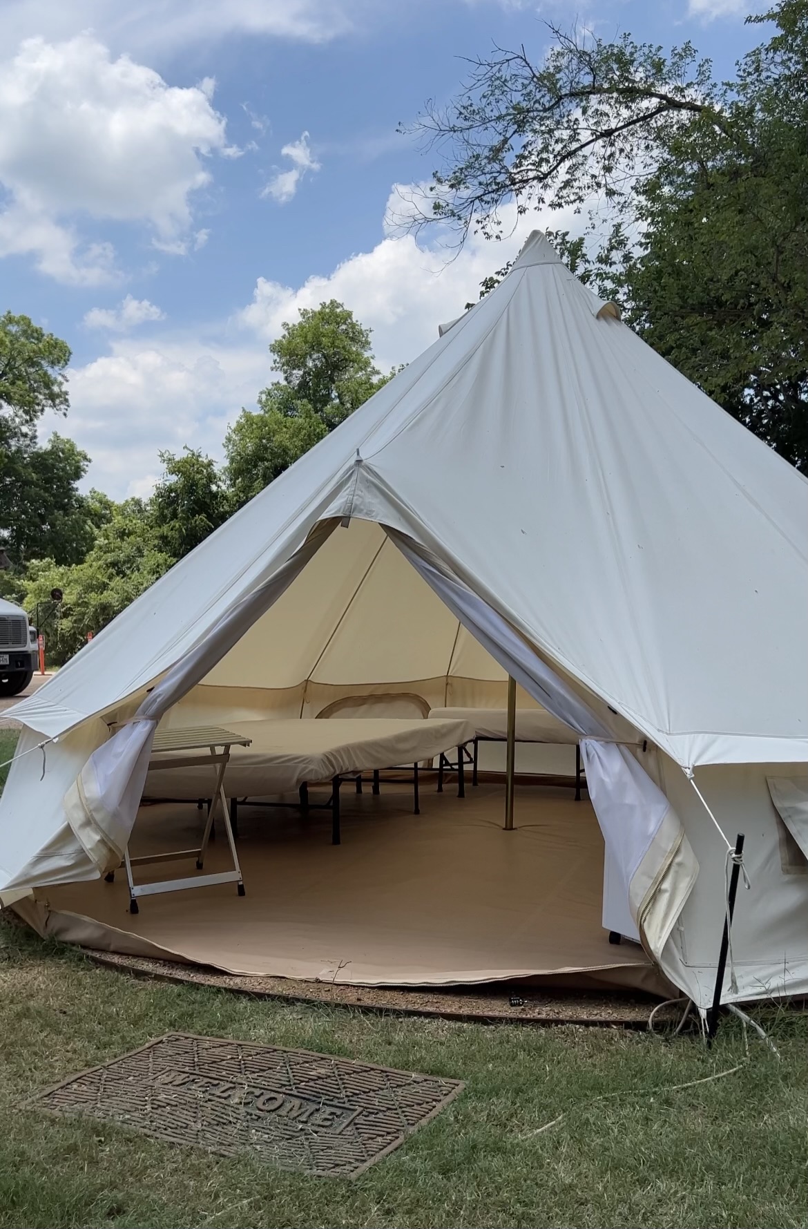 Bell Tent exterior