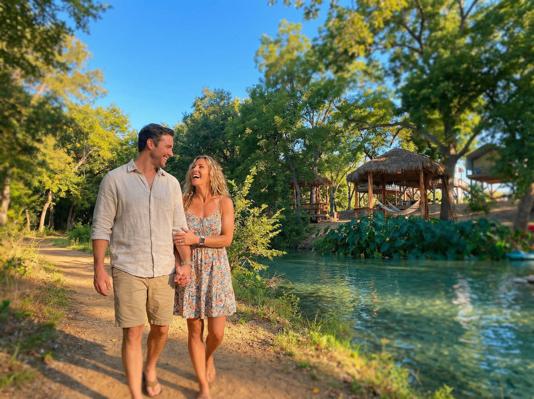 Walking nature trails together
