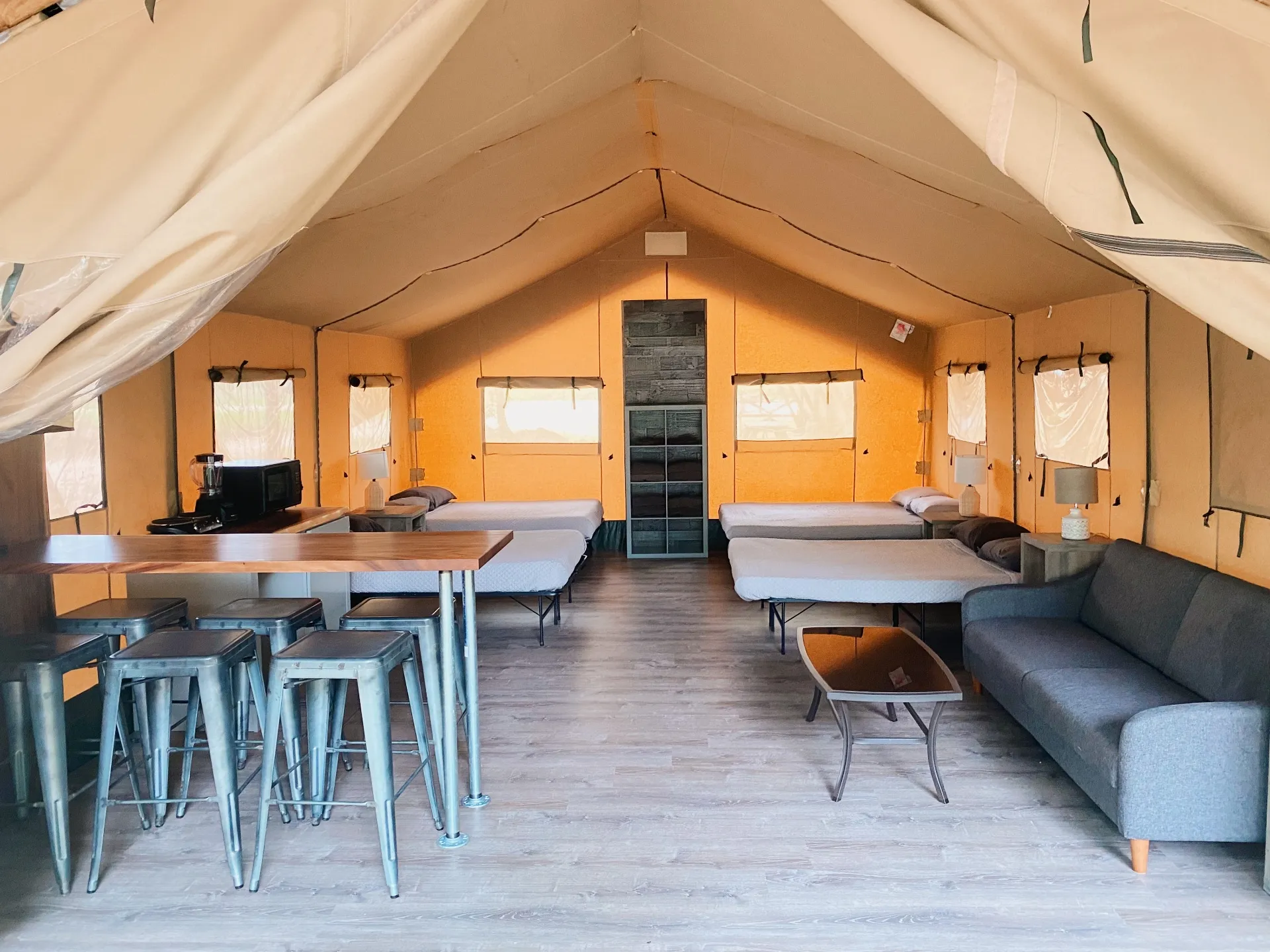 Deluxe Safari Cabin view