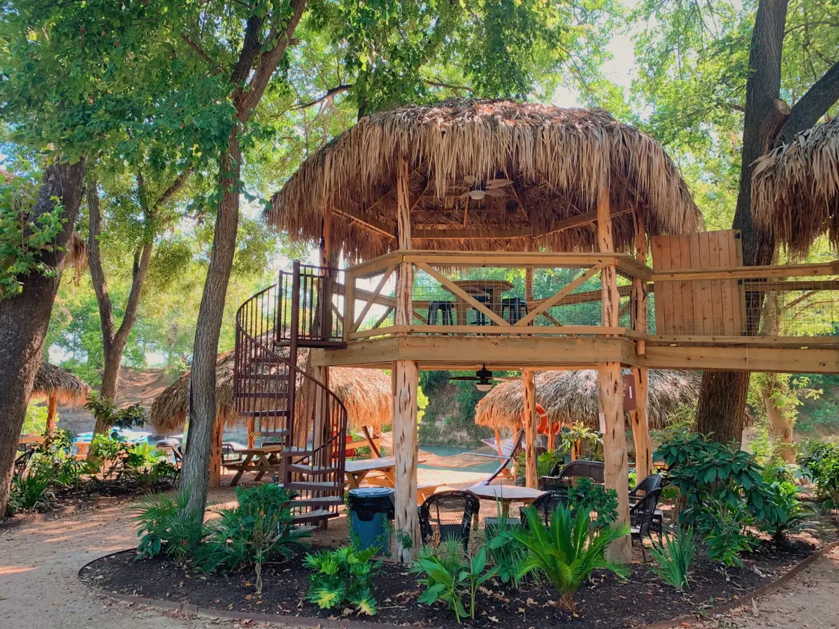 Son's Blue River Camp glamping cabins — sister property to Son's River Ranch