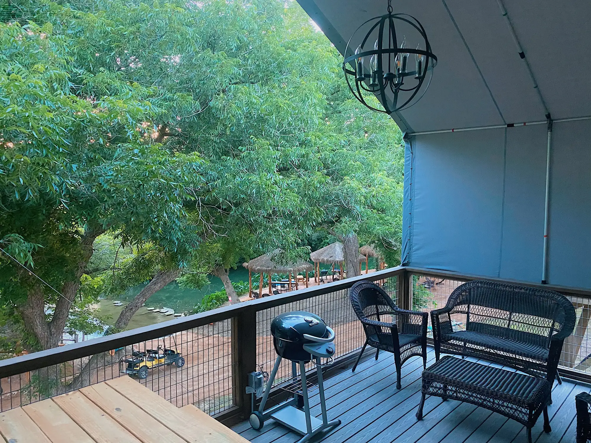 Sunset over Cibolo Creek