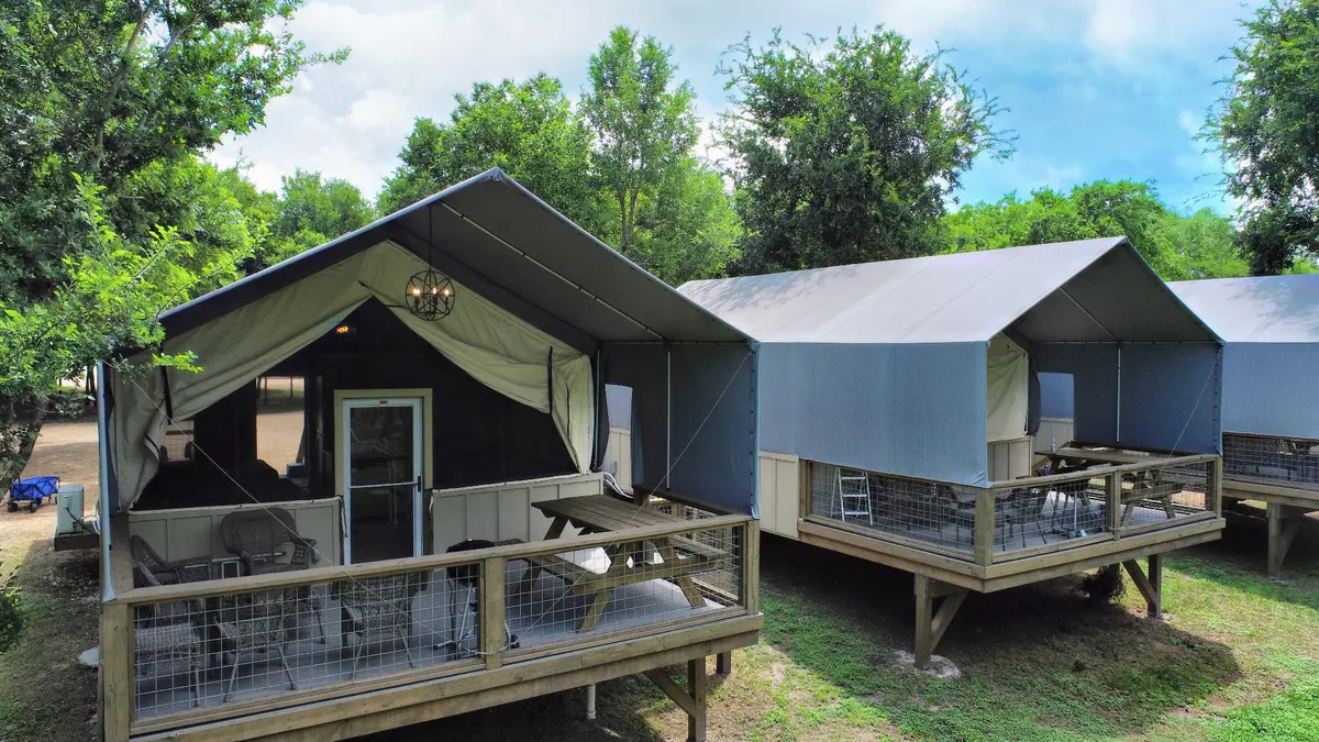 Waterfront Cabins exterior pair
