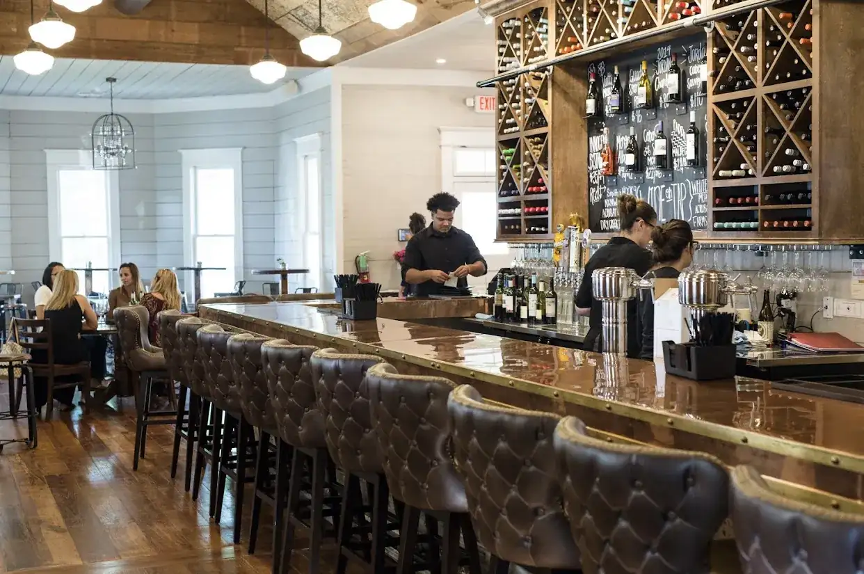 1908 House of Wine & Ale bar interior